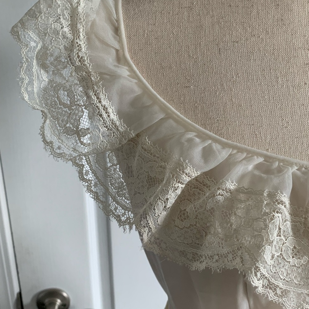 Vintage Roger’s 50s lace slip lingerie - Picture 4 of 16